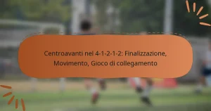 Centroavanti nel 4-1-2-1-2: Finalizzazione, Movimento, Gioco di collegamento