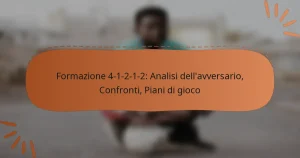 Formazione 4-1-2-1-2: Analisi dell’avversario, Confronti, Piani di gioco