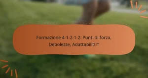 Formazione 4-1-2-1-2: Punti di forza, Debolezze, Adattabilità