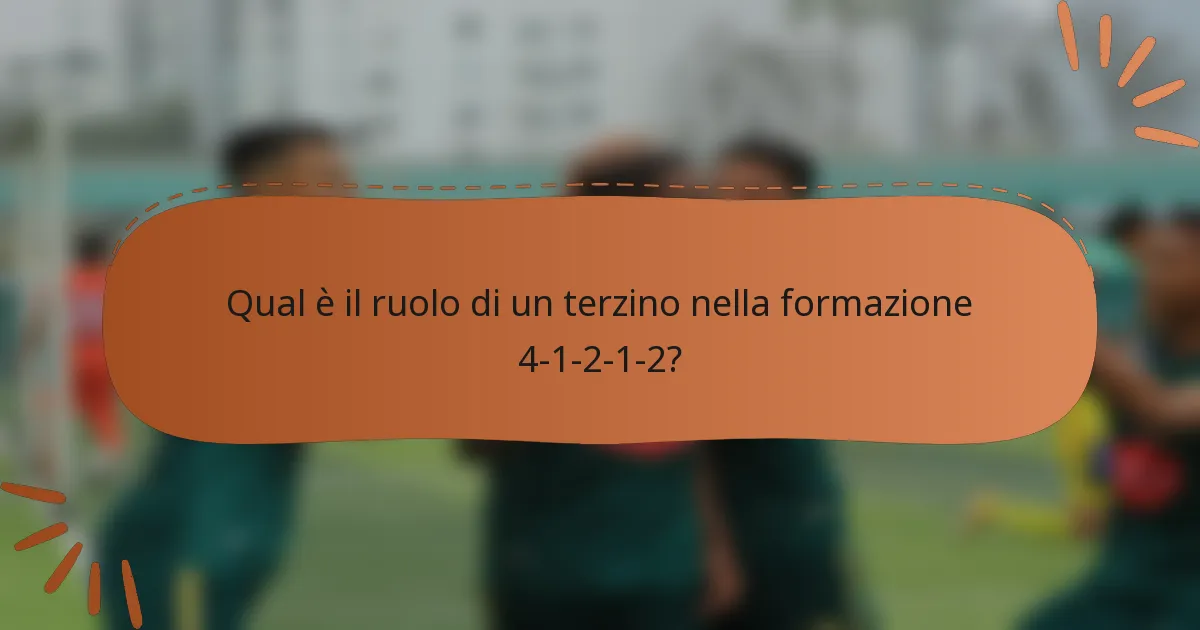 Qual è il ruolo di un terzino nella formazione 4-1-2-1-2?